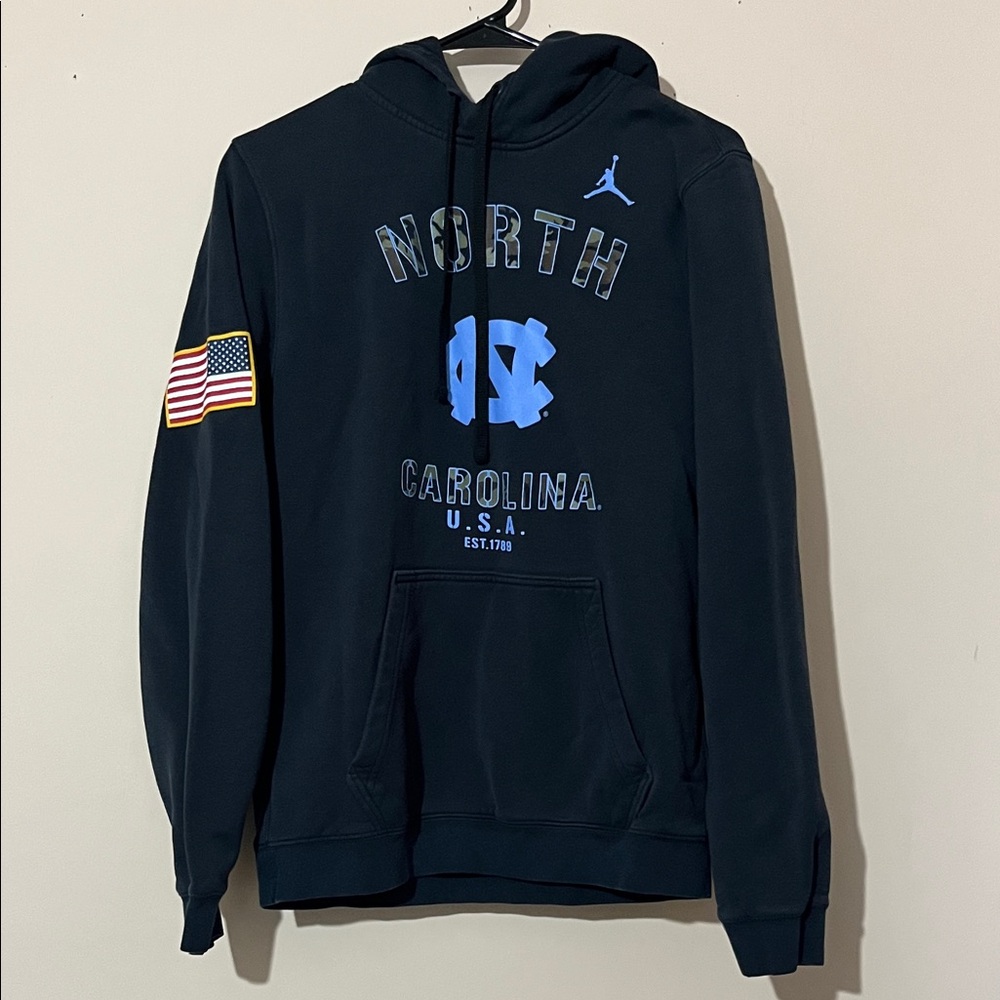 Jordan Men's Black North Carolina Hoodie